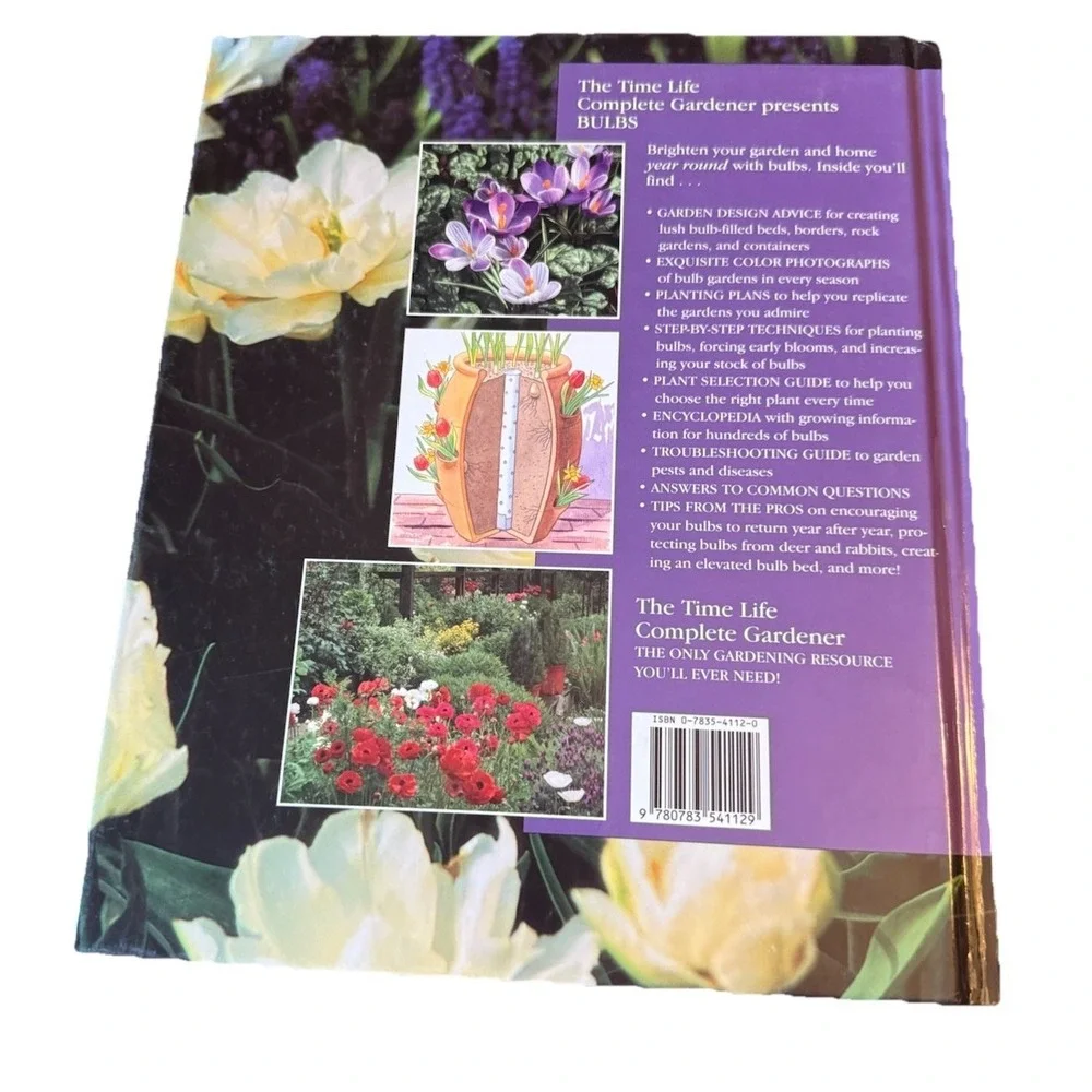 Bulbs: Complete Gardener  Time-Life Complete Gardener Hardcover Decor Table Book
